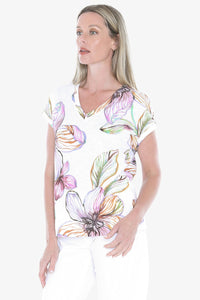 Floraline Tee - JUMP Top NZ LUMA