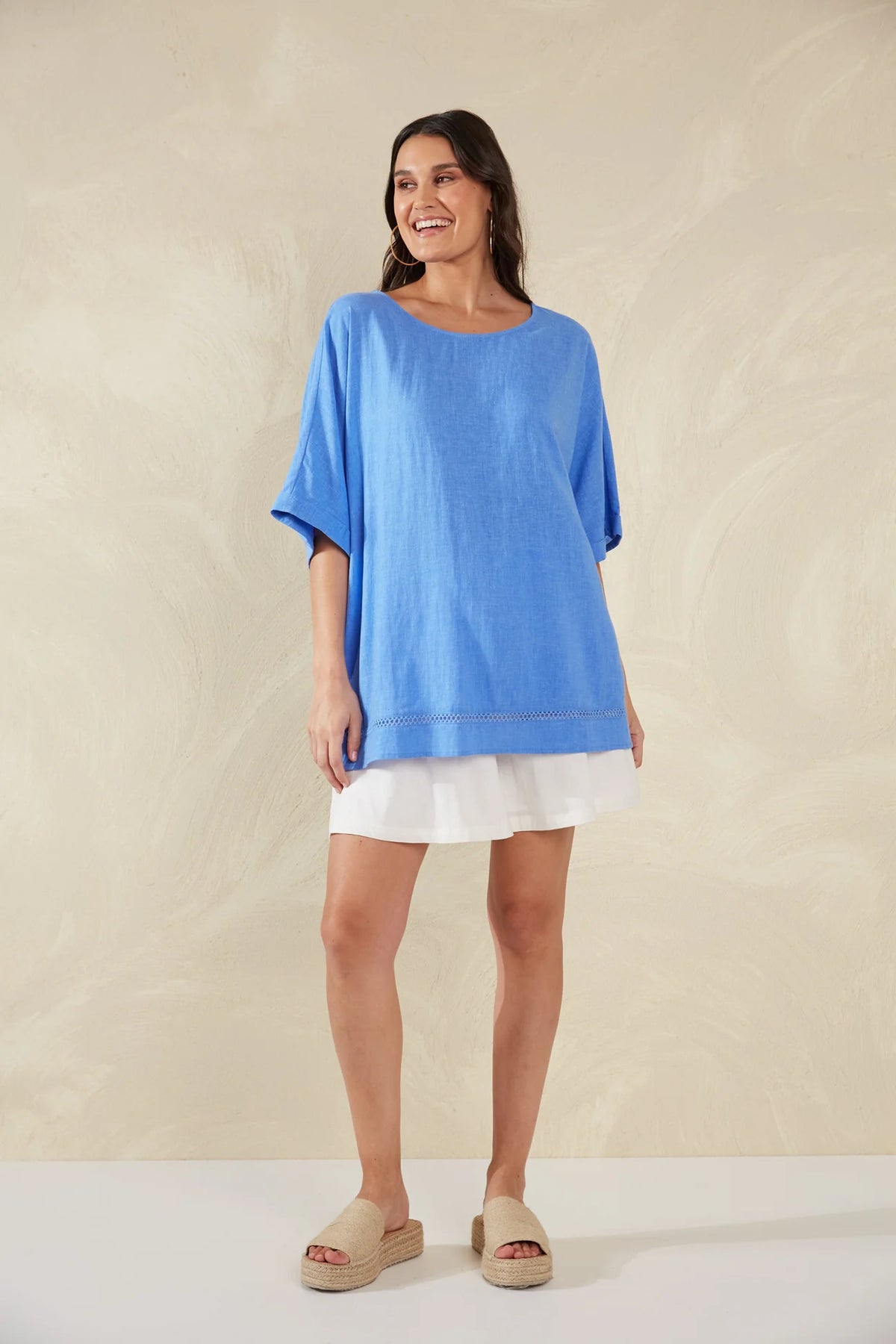 Florence Relaxed top - Coast -HAVEN Top NZ LUMA