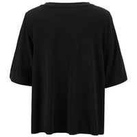 MOKE -Zoe V Neck Tee- Black