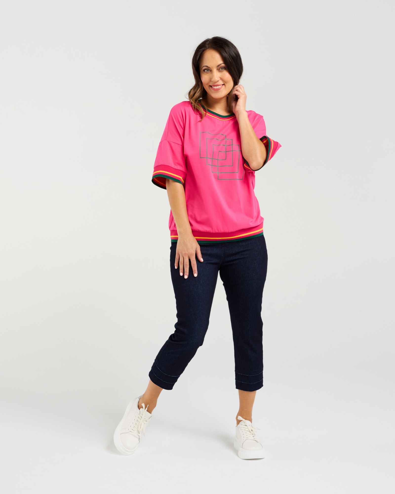 Gemma Top - Hot Pink - SEDUCE Top NZ LUMA
