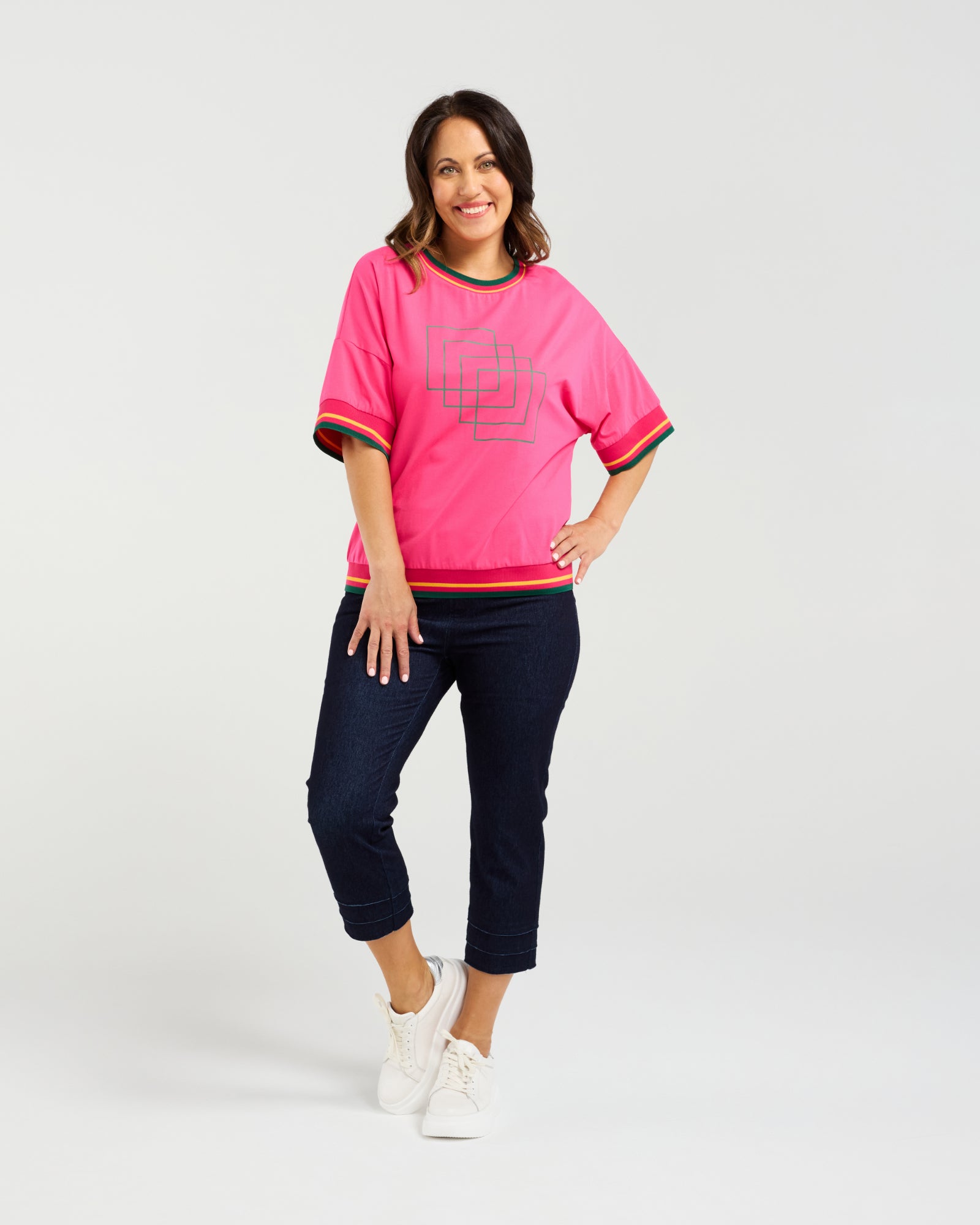 Gemma Top - Hot Pink - SEDUCE Top NZ LUMA