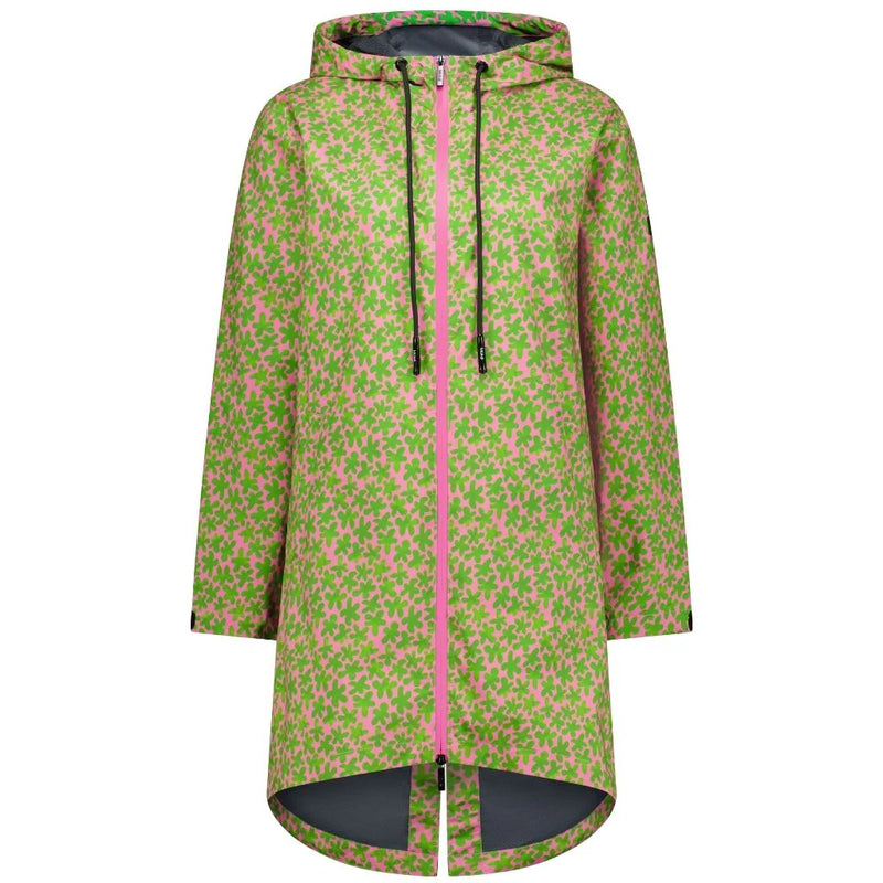 Georgie Rain Coat - Evie Kemp Flower Meadow - MOKE COAT NZ LUMA