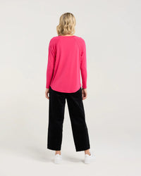 Gershwin Print Front Top - BLACKSTONE TOPS NZ LUMA