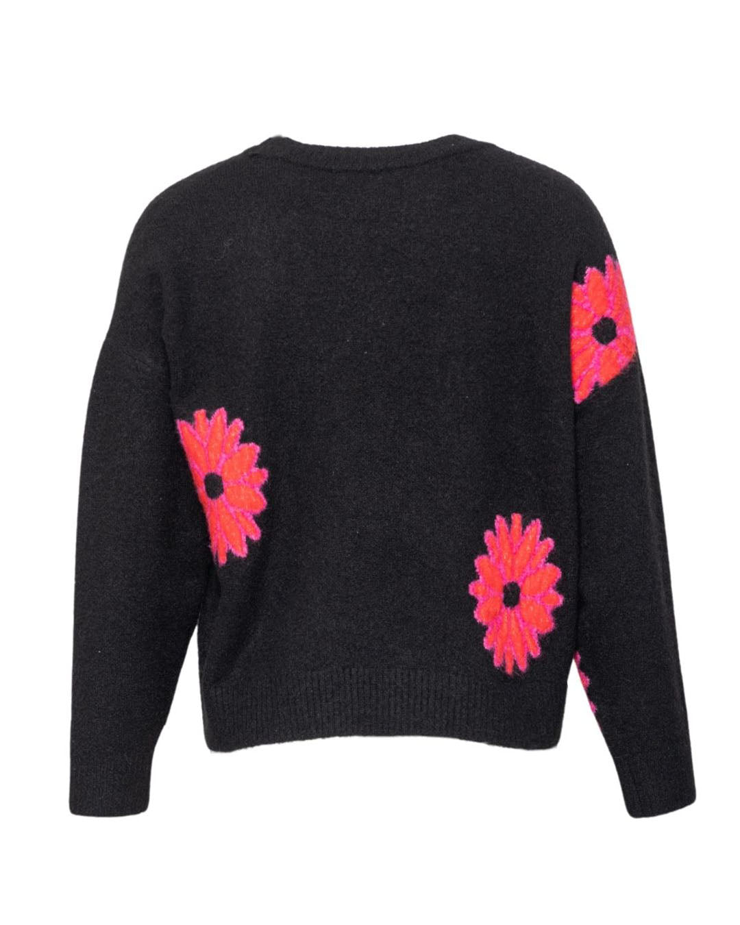 Gilda Wool Knit - Black - LEMON TREE Top NZ LUMA