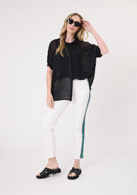 Greta Top - Black - LEMON TREE