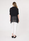 Greta Top - Black - LEMON TREE