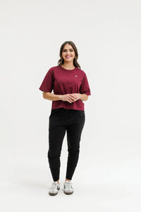 HOME LEE - Apartment Pant Merlot/Blush X Pant NZ LUMA