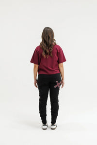 HOME LEE - Apartment Pant Merlot/Blush X Pant NZ LUMA