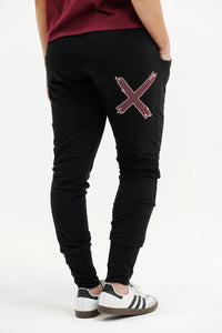 HOME LEE - Apartment Pant Merlot/Blush X Pant NZ LUMA
