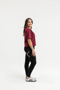 HOME LEE - Apartment Pant Merlot/Blush X Pant NZ LUMA