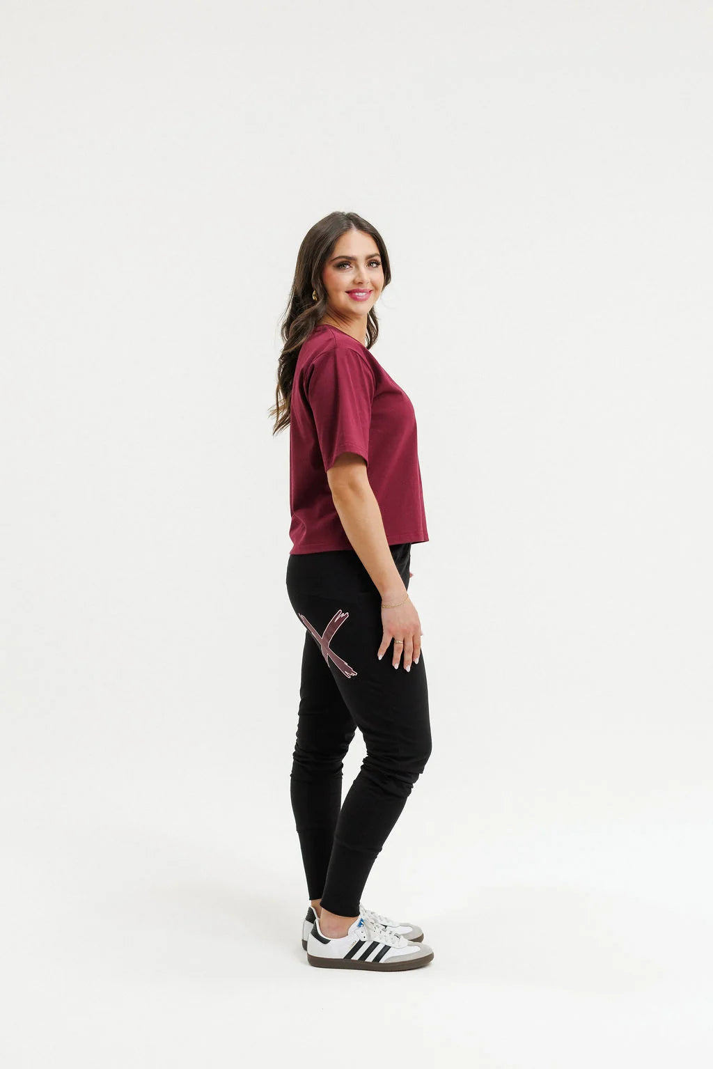 HOME LEE - Apartment Pant Merlot/Blush X Pant NZ LUMA