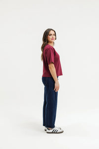HOME LEE - Becky Tee - Merlot TOPS NZ LUMA