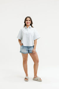 HOME LEE - Ruby Shirt - Beach House Stripe