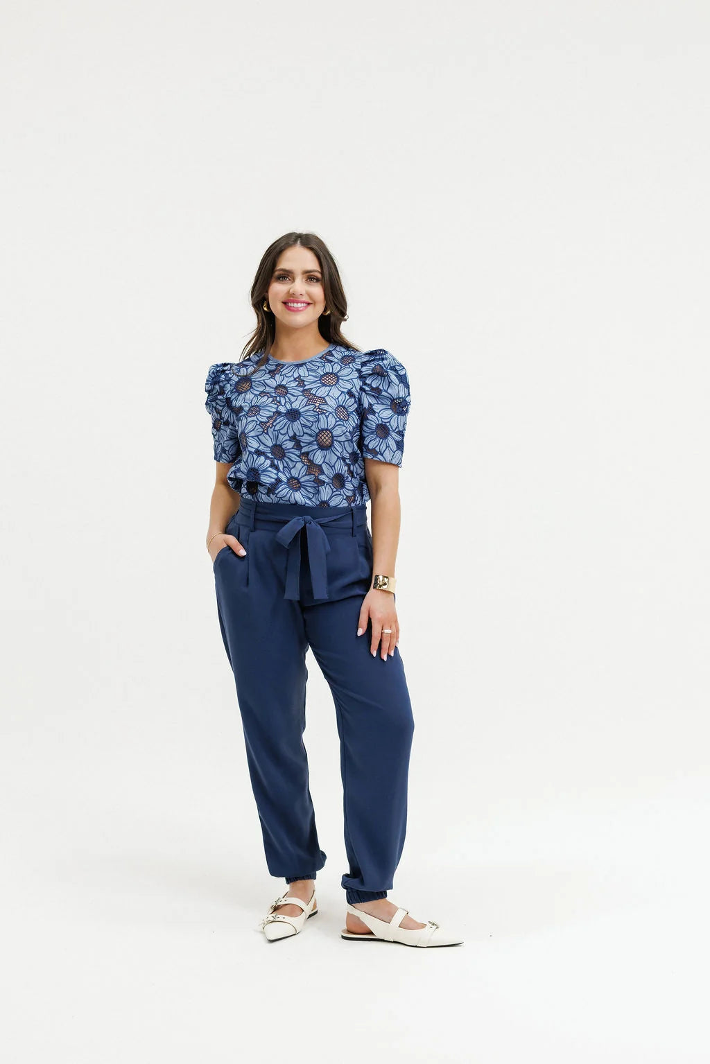 HOME LEE - Thea Top - Bluebell Top NZ LUMA