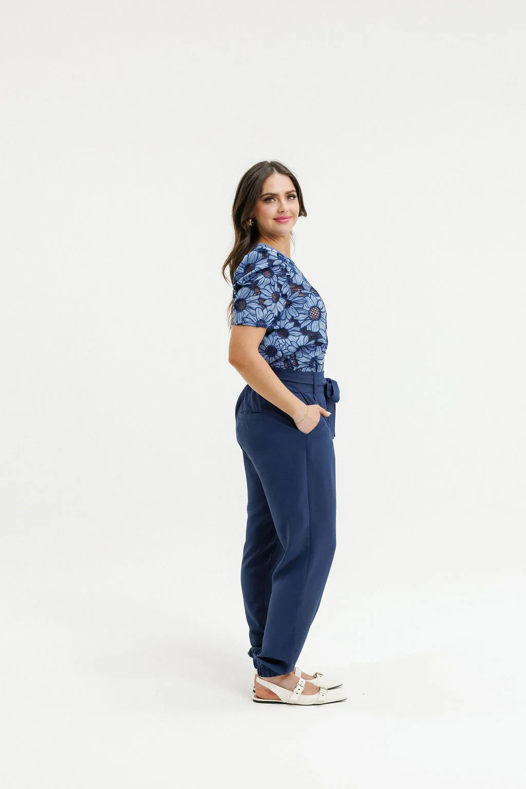 HOME LEE - Thea Top - Bluebell Top NZ LUMA