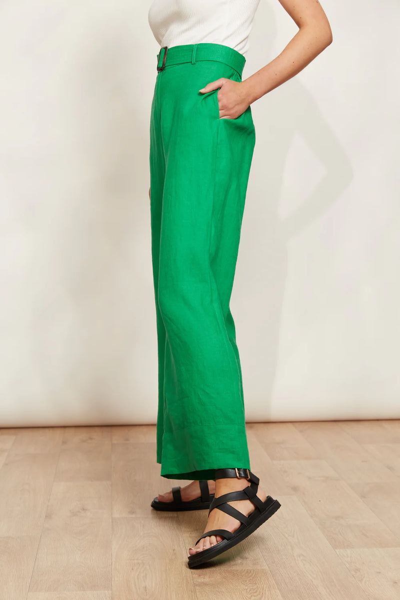 Halcyon Pant - Emerald - EB&IVE Pant NZ LUMA