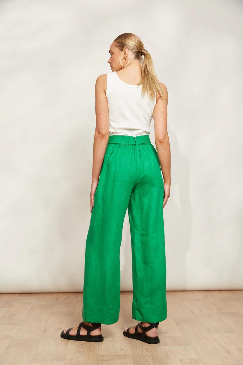 Halcyon Pant - Emerald - EB&IVE Pant NZ LUMA