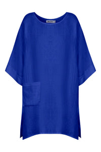 Halcyon Relaxed Top - Cobalt - EB&IVE Top NZ LUMA