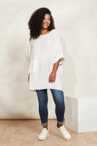 Halcyon Relaxed Top - Opal - EB&IVE Top NZ LUMA