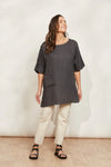 Halcyon Relaxed Top - Oyster - EB&IVE Top NZ LUMA