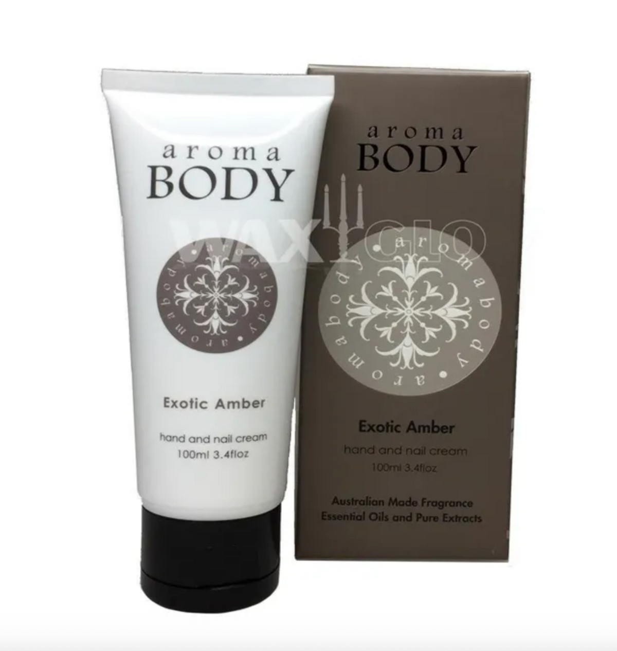 Hand Cream 100ml Exotic Amber - AROMA BODY Accessories NZ LUMA