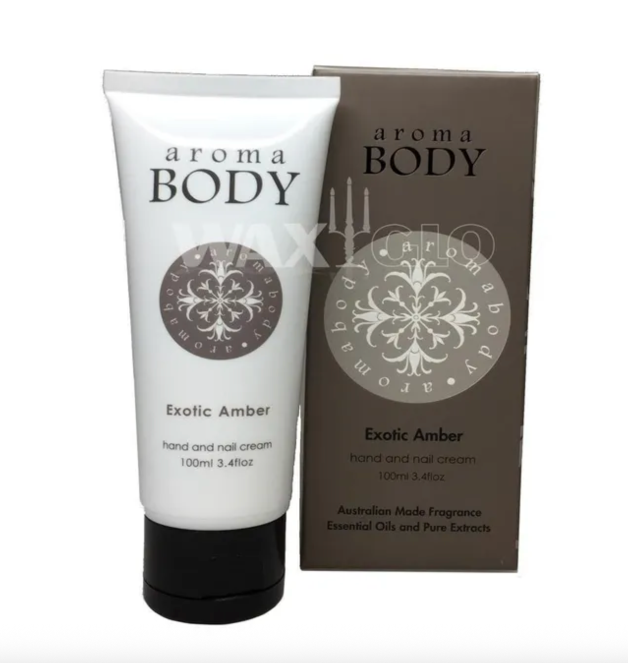 Hand Cream 100ml Exotic Amber - AROMA BODY Accessories NZ LUMA