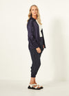 Harem Pant - Navy Stripe - LEMON TREE Pant NZ LUMA