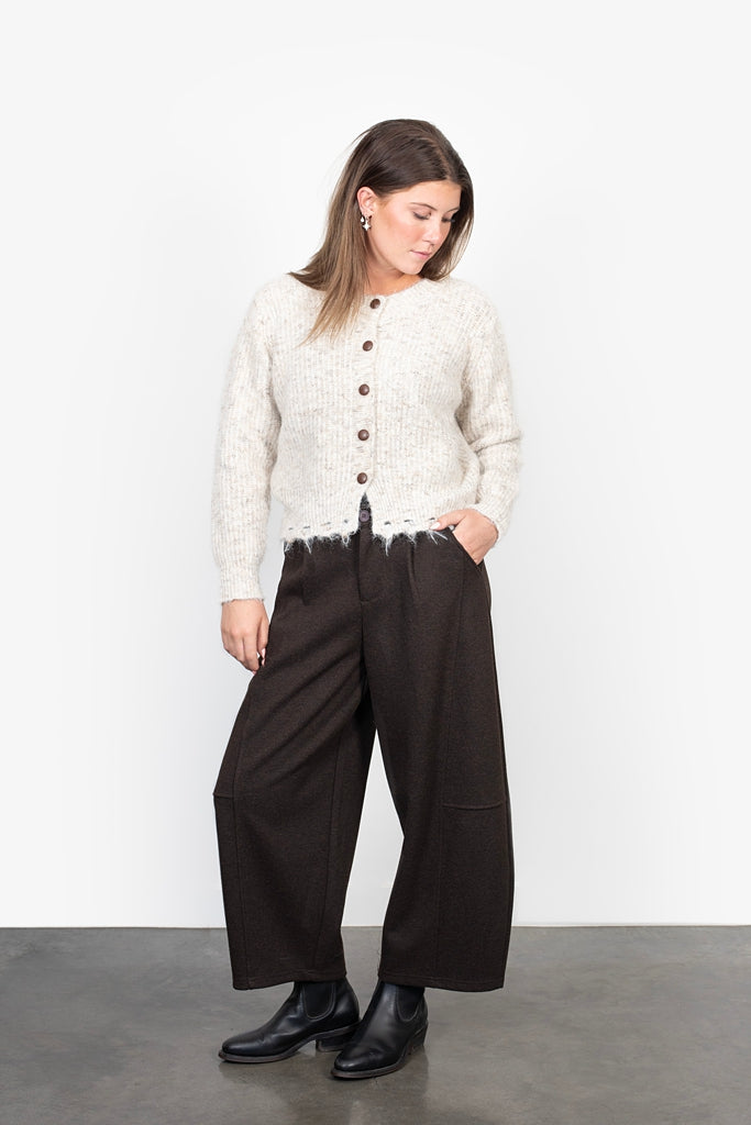 Harlow Pant - Chocolate - ANTLER Pant NZ LUMA