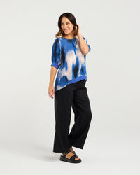 Havana Top - Celeste - ZAFINA Top NZ LUMA