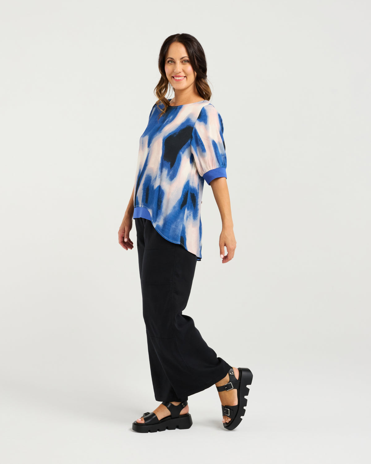 Havana Top - Celeste - ZAFINA Top NZ LUMA