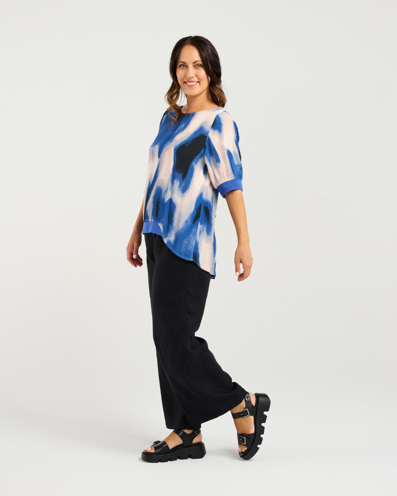 Havana Top - Celeste - ZAFINA Top NZ LUMA