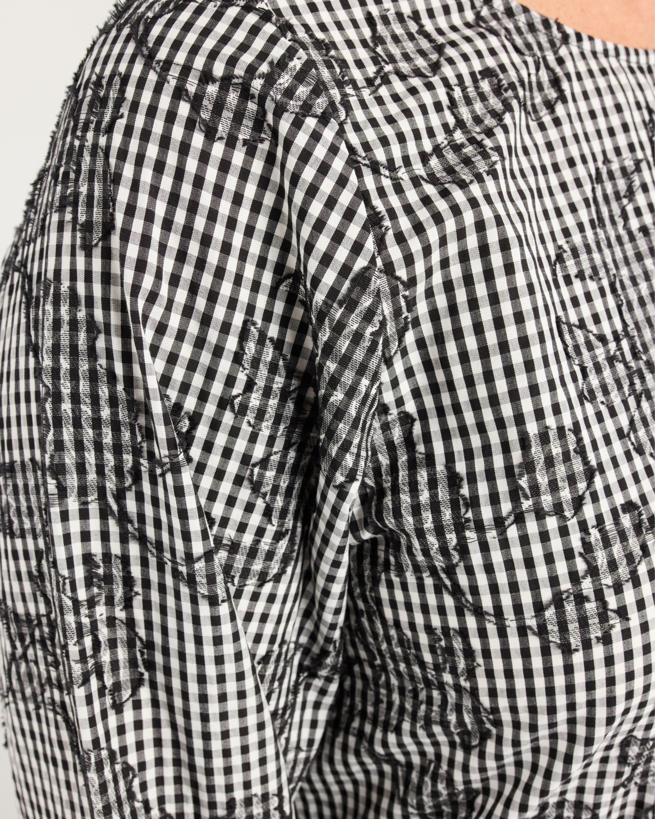 Havana Top - Floral Check - ZAFINA Top NZ LUMA