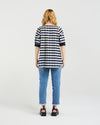 Havana Top - Navy Check - ZAFINA Top NZ LUMA