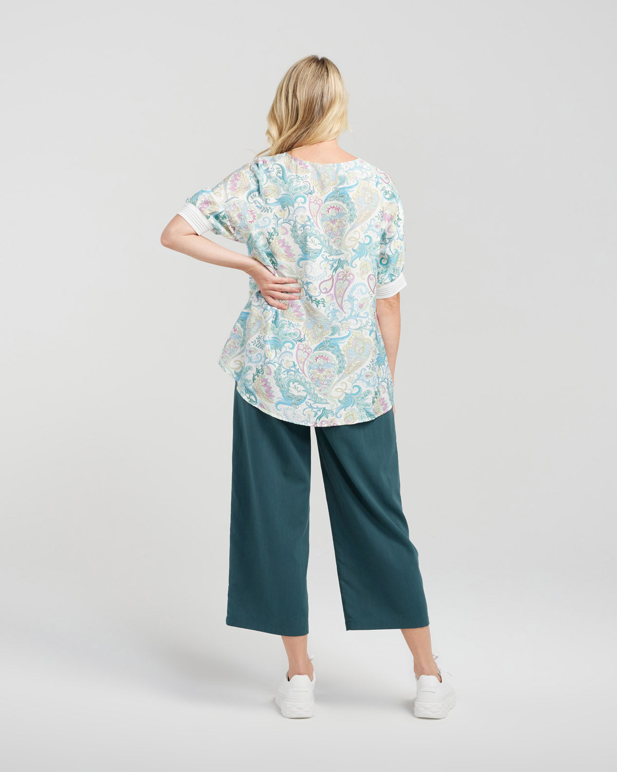 Havana Top - Sea Kingdom - ZAFINA Top NZ LUMA