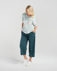 Havana Top - Sea Kingdom - ZAFINA Top NZ LUMA