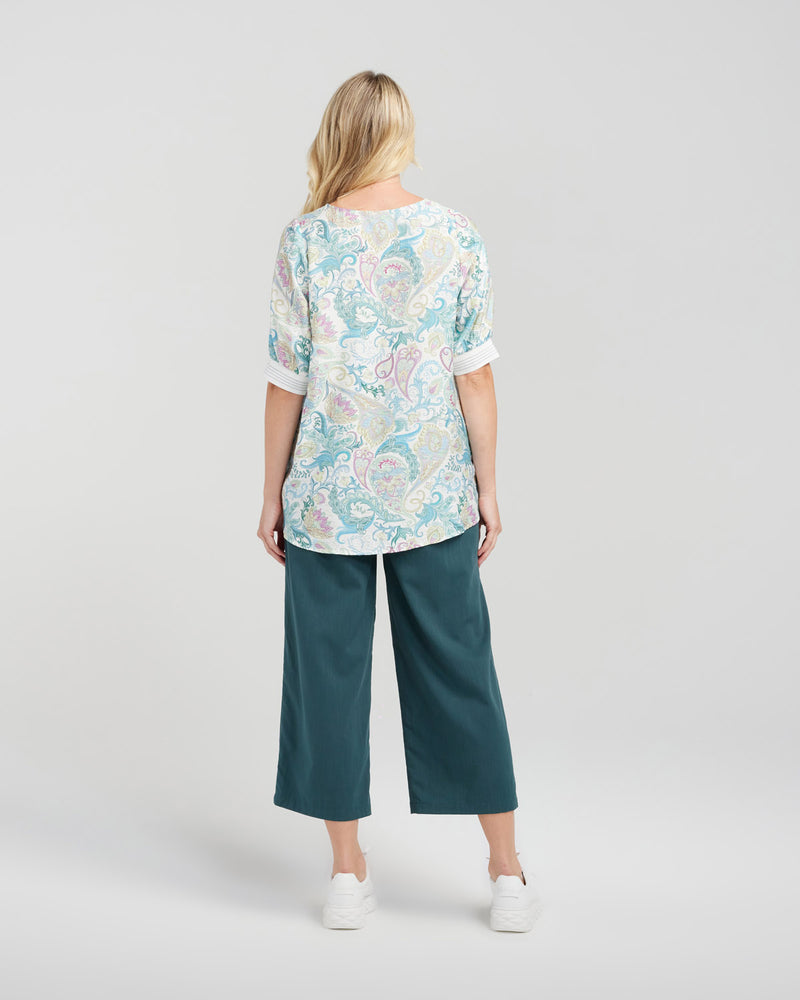 Havana Top - Sea Kingdom - ZAFINA Top NZ LUMA