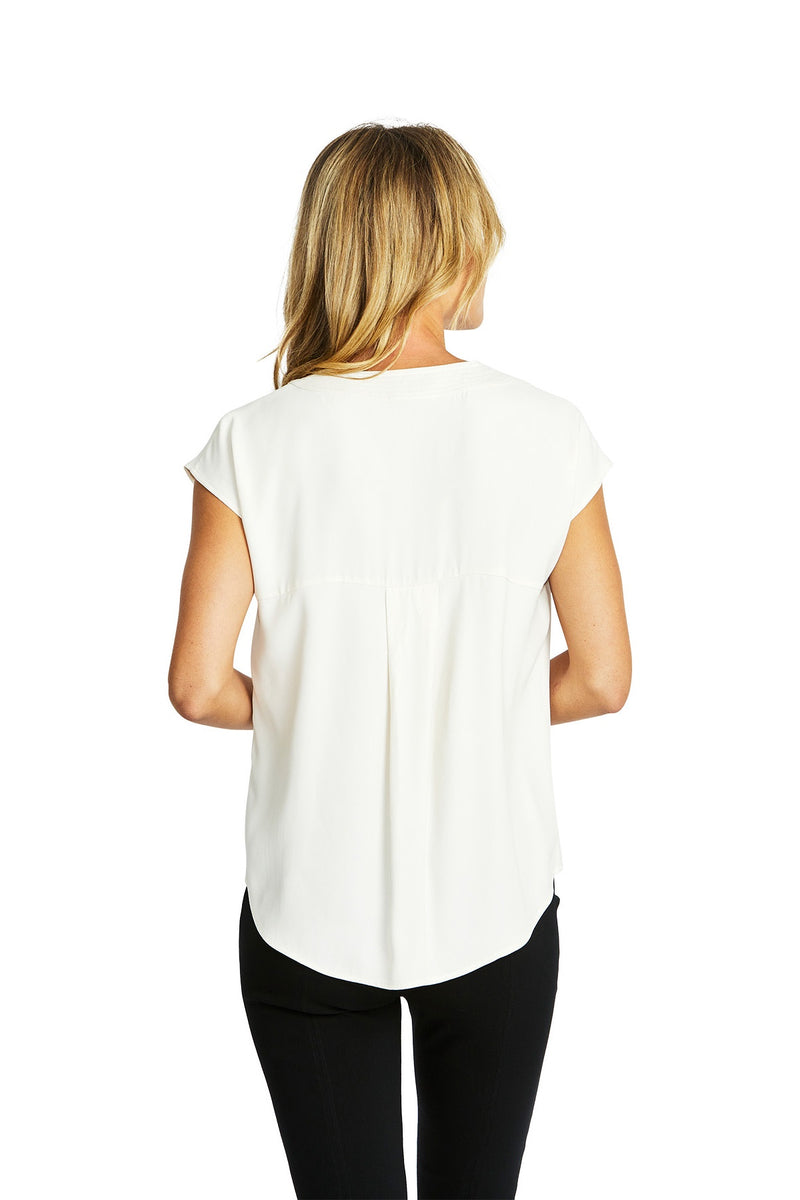 Helen Top - Ivory - PING PONG Top NZ LUMA