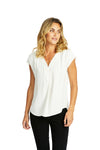 Helen Top - Ivory - PING PONG Top NZ LUMA