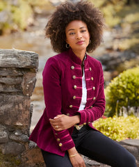 Helena Moleskin Military Jacket - JOES BROWNS Jacket NZ LUMA