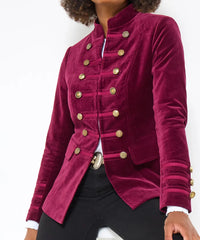 Helena Moleskin Military Jacket - JOES BROWNS Jacket NZ LUMA