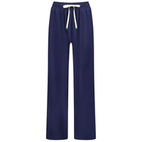 Indiana Wide Leg Pant - Navy - MOKE Pant NZ LUMA