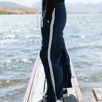 Indiana Wide Leg Pant - Navy - MOKE Pant NZ LUMA