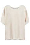 Ingrid Relaxed Top - Canvas - ISLE OF MINE Top NZ LUMA