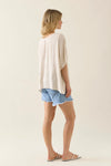 Ingrid Relaxed Top - Canvas - ISLE OF MINE Top NZ LUMA