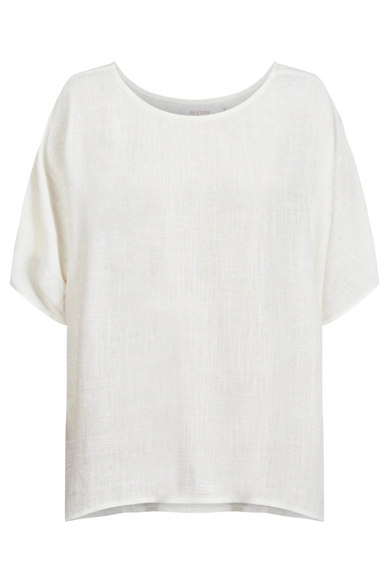 Ingrid Relaxed Top - Lotus - ISLE OF MINE Top NZ LUMA