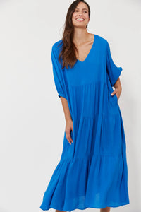 Isola Tiered Maxi Dress - Baia - HAVEN Dress L/XL XL/XXL S/M M/L NZ LUMA