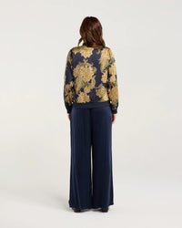 Ivanka Stain Print Bomber - BLACKSTONE Jacket NZ LUMA