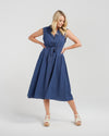 Ivy Dress - Deep Blue - ZAFINA Dress NZ LUMA