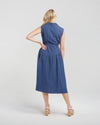 Ivy Dress - Deep Blue - ZAFINA Dress NZ LUMA