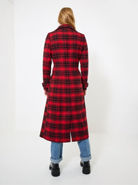 JOE BROWNS - Suzi Check Maxi Coat Coat NZ LUMA